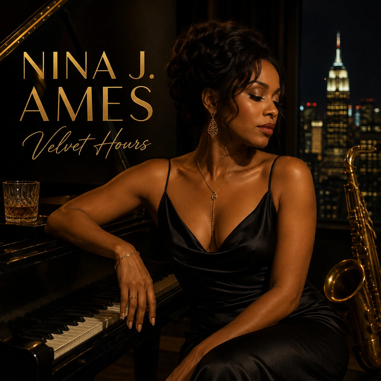 Nina J. Ames — Velvet Hours album cover